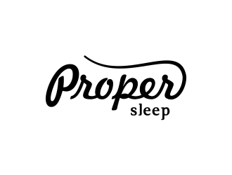 Proper Sleep logo design by CreativeKiller