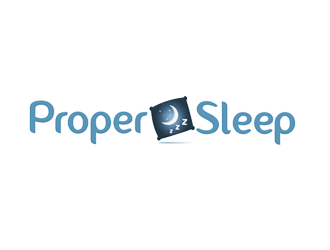 Proper Sleep logo design by megalogos
