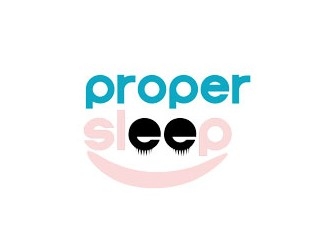 Proper Sleep logo design by bougalla005