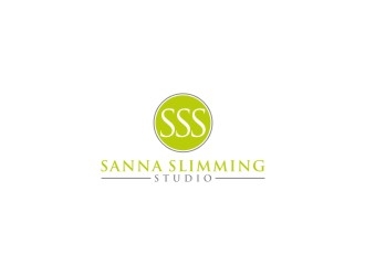 Sanna Slimming Studio logo design by bricton
