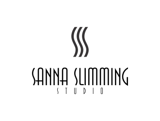 Sanna Slimming Studio logo design by oke2angconcept