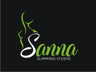 Sanna Slimming Studio logo design by aladi