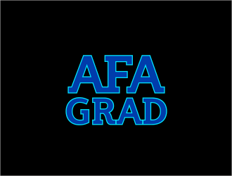 AFA GRAD logo design by catalin