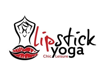 Lipstick Yoga logo design by creativemind01