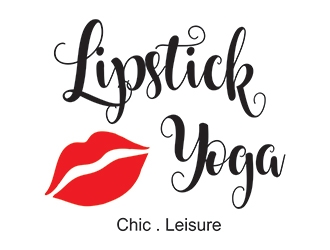 Lipstick Yoga logo design by ManishKoli