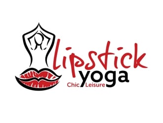 Lipstick Yoga logo design by creativemind01