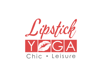 Lipstick Yoga logo design by Akli
