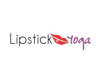 Lipstick Yoga logo design by AisRafa