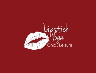 Lipstick Yoga logo design by Erasedink