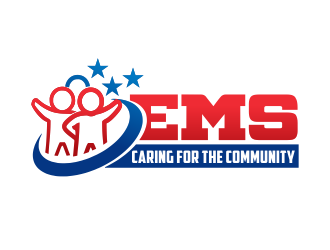 EMS: Caring For The Community logo design by YONK