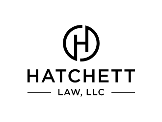 Hatchett Law, LLC logo design by asyqh