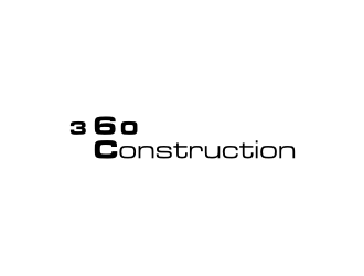 360 CONSTRUCTION logo design by asyqh