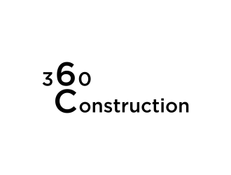 360 CONSTRUCTION logo design by salis17