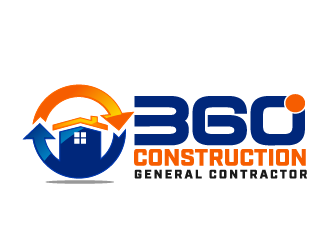360 CONSTRUCTION logo design by THOR_
