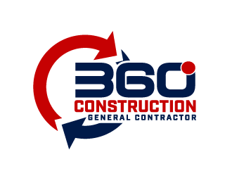 360 CONSTRUCTION logo design by THOR_