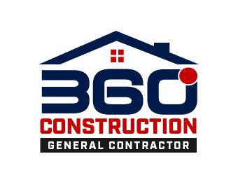 360 CONSTRUCTION logo design by THOR_