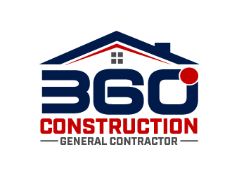 360 CONSTRUCTION logo design by THOR_