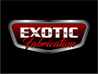 Exotic Fabrication logo design by Girly