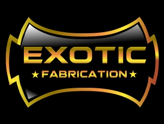 Exotic Fabrication logo design by Suvendu