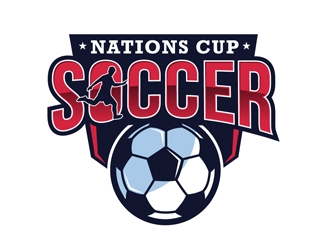 NATIONS CUP SOCCER logo design by DreamLogoDesign