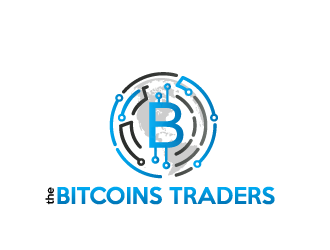 THE BITCOINS TRADERS logo design by tec343