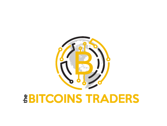 THE BITCOINS TRADERS logo design by tec343