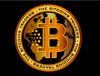 THE BITCOINS TRADERS logo design by mcocjen