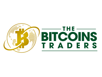 THE BITCOINS TRADERS logo design by Coolwanz