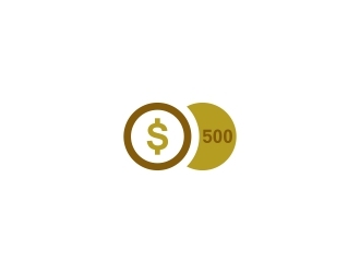 Dollar 500 logo design by dibyo