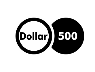 Dollar 500 logo design by perf8symmetry