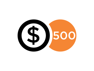 Dollar 500 logo design by oke2angconcept
