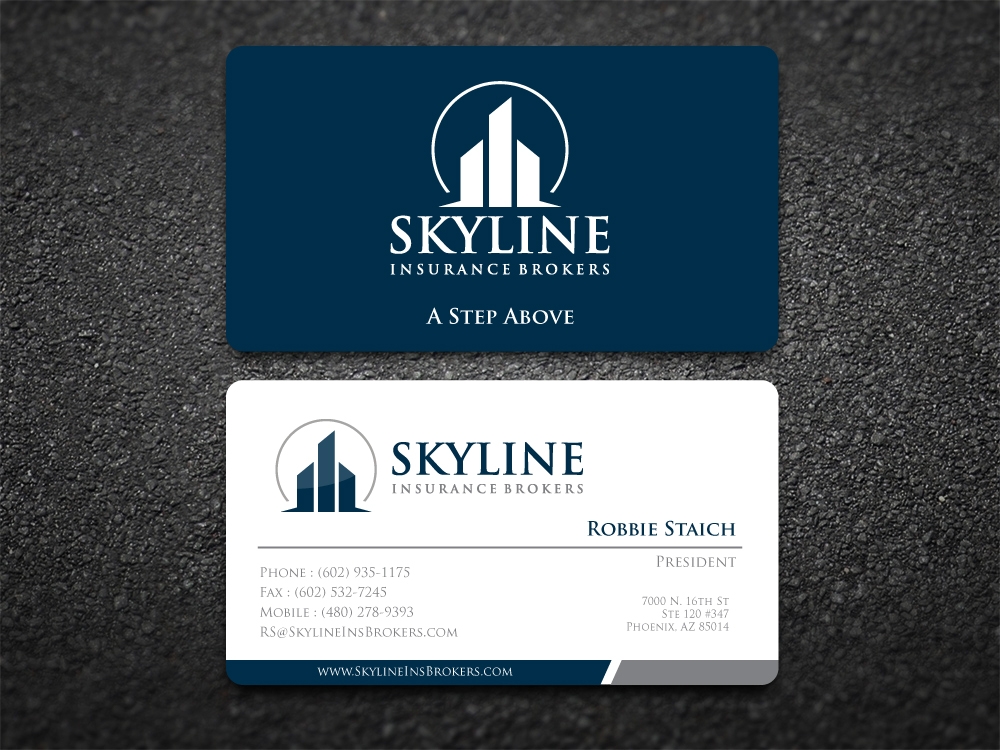 Skyline Insurance Brokers logo design by labo