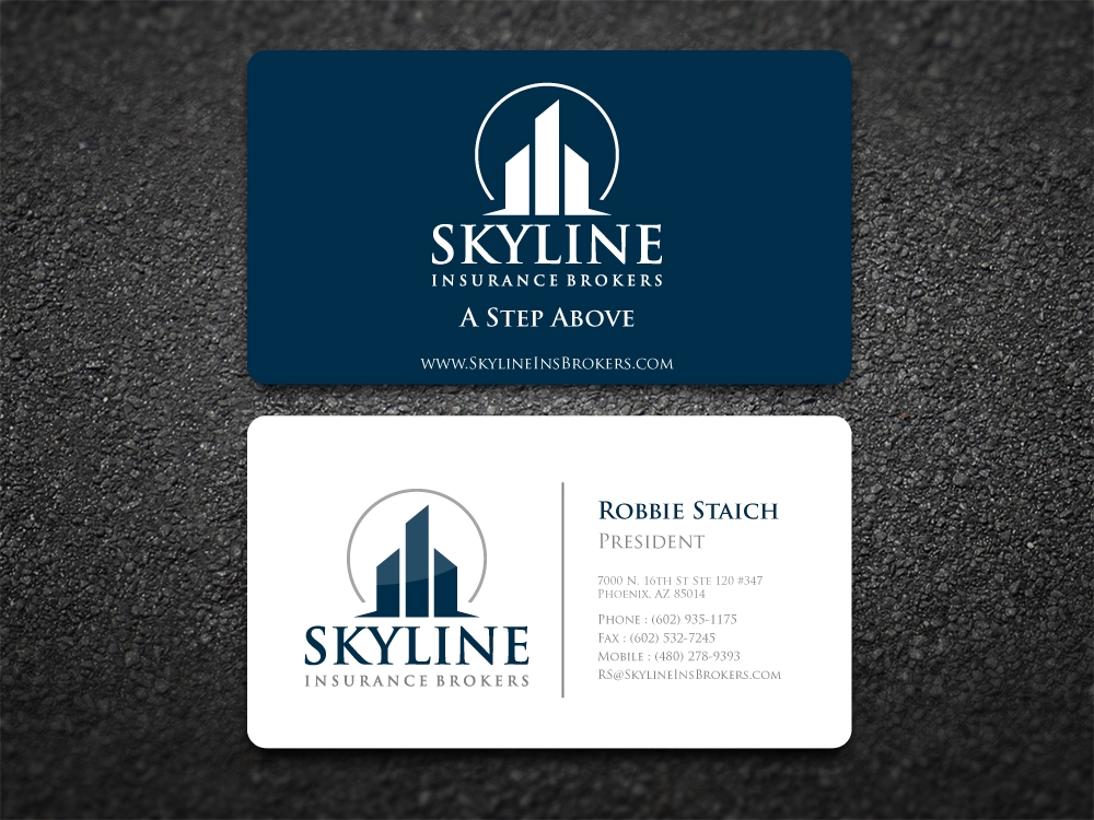 Skyline Insurance Brokers logo design by labo