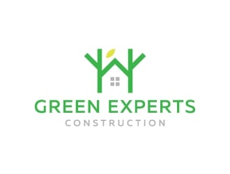 Green Experts Construction logo design by Kewin