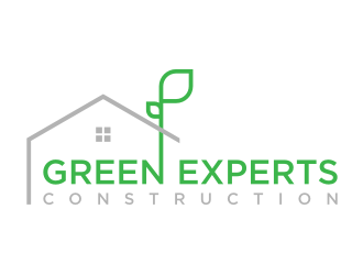 Green Experts Construction logo design by enilno