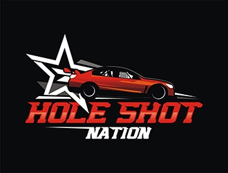 Hole Shot Nation logo design by gitzart