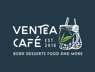 Ventea Cafe logo design by aldesign
