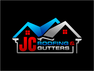 JC Roofing & Gutters logo design by cintoko