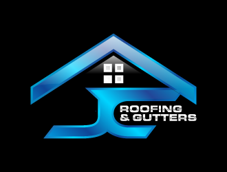 JC Roofing & Gutters logo design by aim_designer