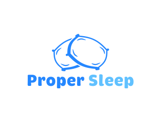 Proper Sleep logo design by Akli