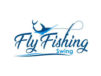 Fly Fishing Swing logo design by done