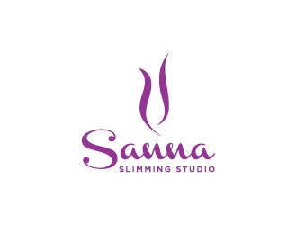 Sanna Slimming Studio logo design by graphica