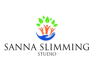 Sanna Slimming Studio logo design by jetzu