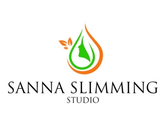 Sanna Slimming Studio logo design by jetzu