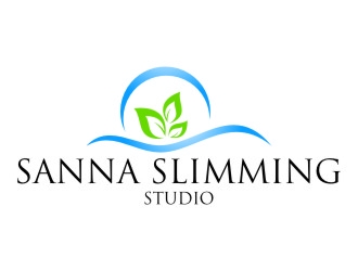 Sanna Slimming Studio logo design by jetzu