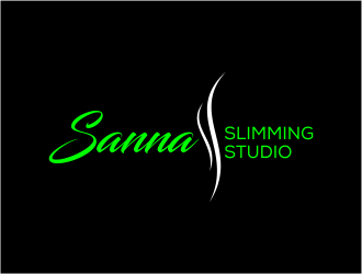 Sanna Slimming Studio logo design by cintoko