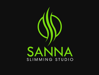 Sanna Slimming Studio logo design by kunejo