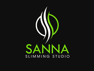 Sanna Slimming Studio logo design by kunejo