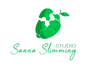 Sanna Slimming Studio logo design by savvyartstudio