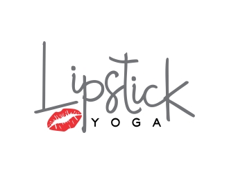 Lipstick Yoga logo design by cikiyunn